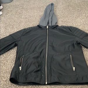 Leather jacket from Hot Topic